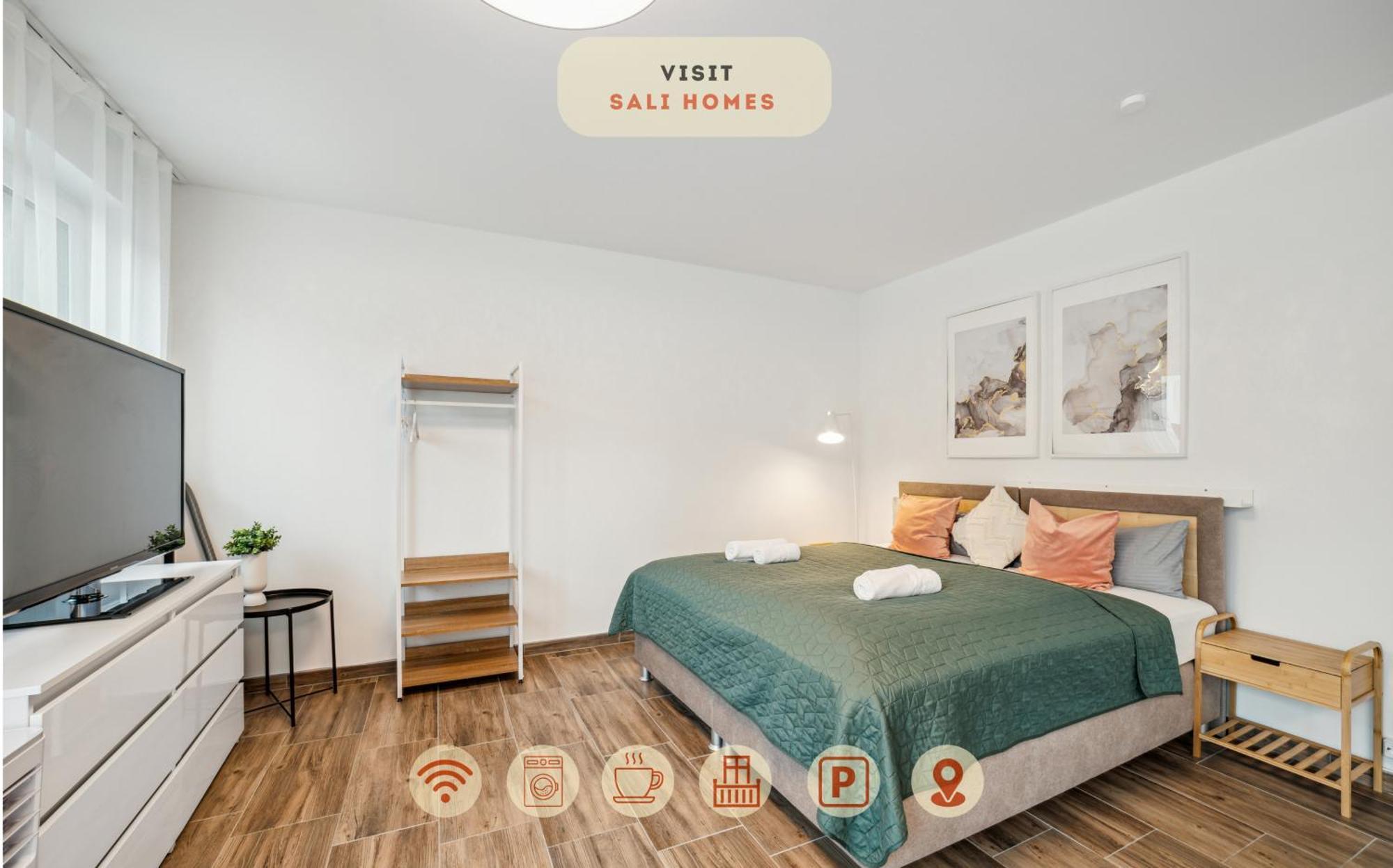 Sali Homes Elegant And Stylish Retreat In Heart Of Bayreuth, Close To River ภายนอก รูปภาพ
